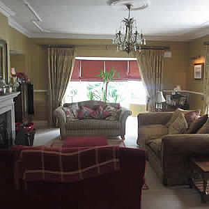 Living room for guests use in Drumhierney B&B in County Leitrim