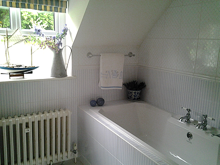 Bathroom in Drumhierney Lodge, B&B Leitrim
